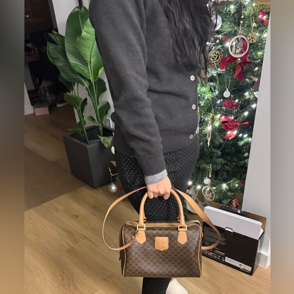 Celine Macadam Boston bag - Picture 9 of 14